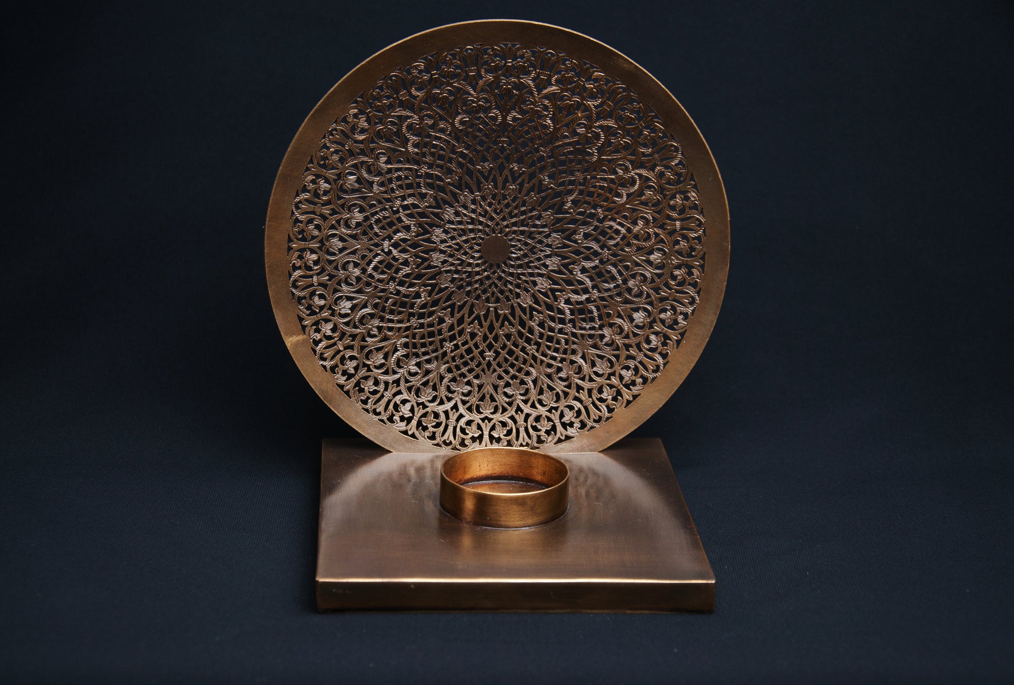 Brass Tea Light Holder