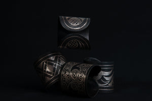 Damascene Napkin Rings