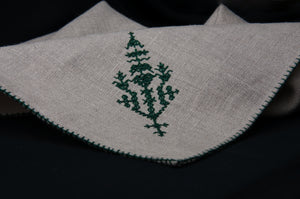 Festive Fesi Embroidered Table Napkins