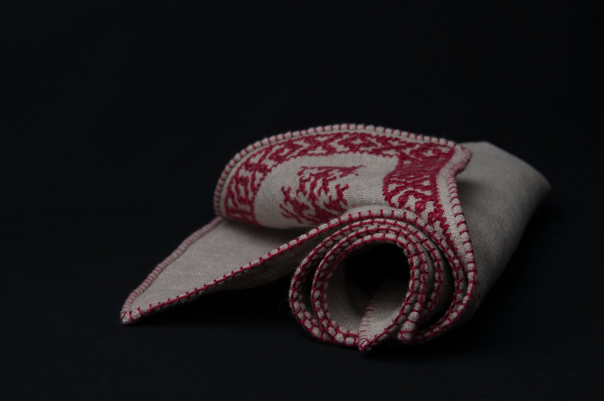 Traditional Fesi Embroidered Table Napkins