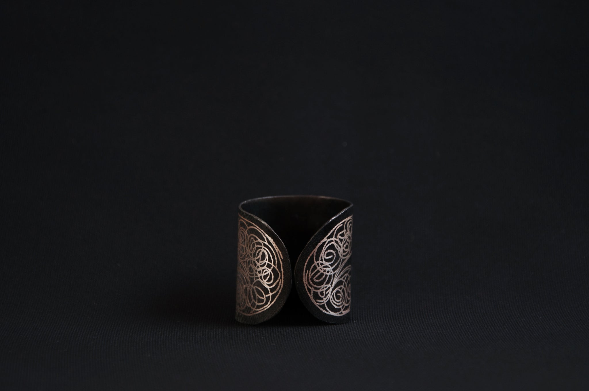 Damascene Napkin Rings