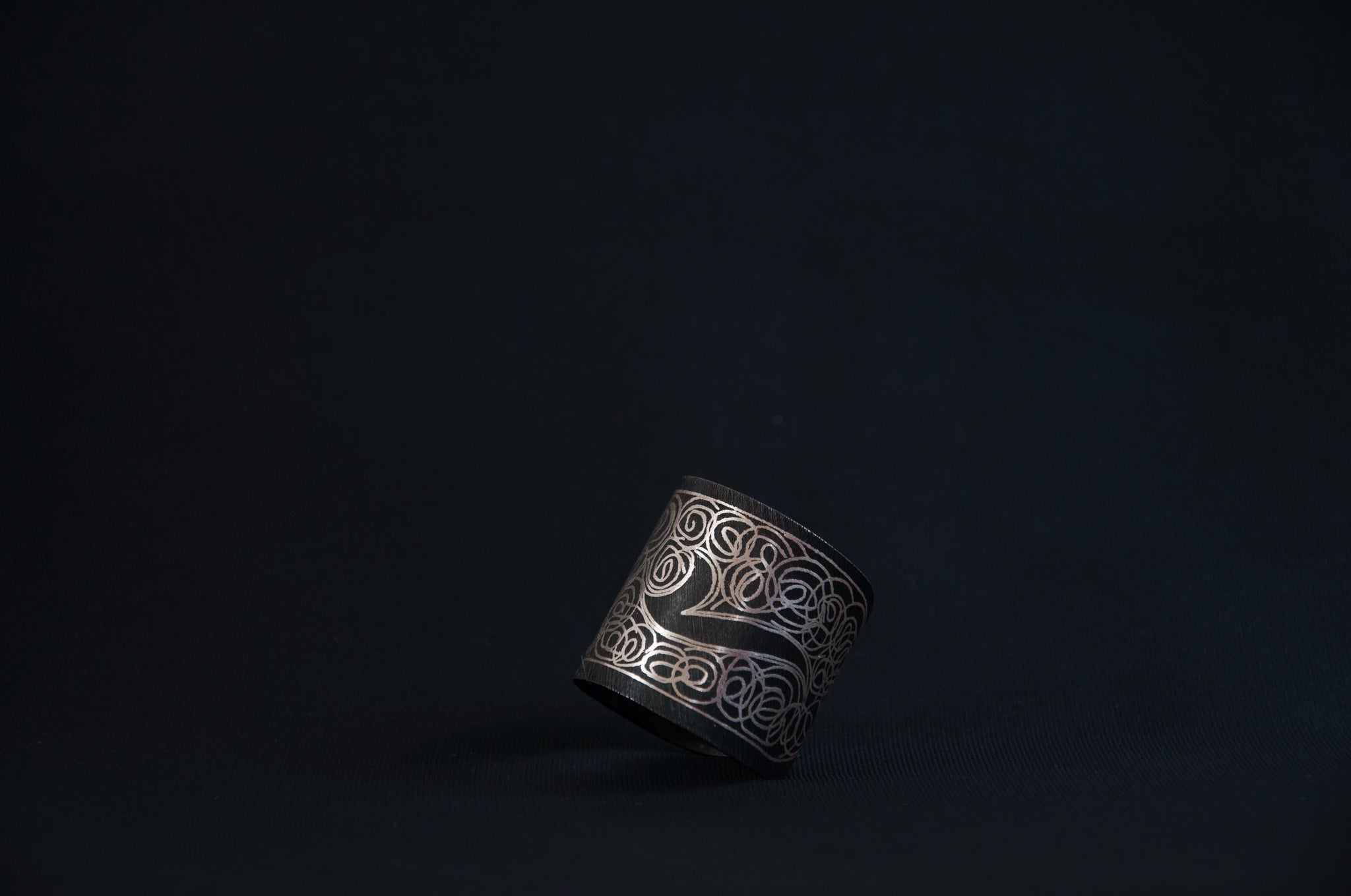 Damascene Napkin Rings