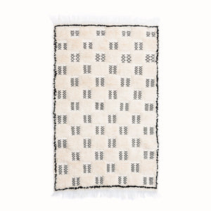 Chequered Marmoucha Rug