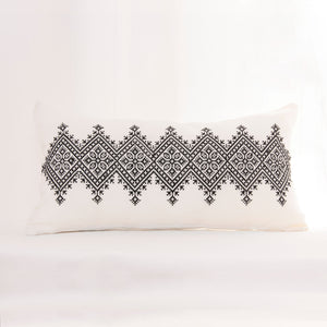 Moroccan hand embroidered cushion cover